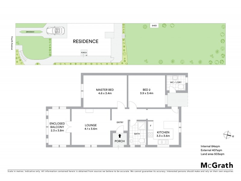 16 Fourth Avenue, Eastwood NSW 2122 Floorplan