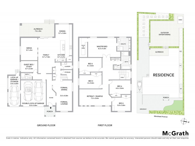 22 Morshead Avenue, Carlingford NSW 2118 Floorplan