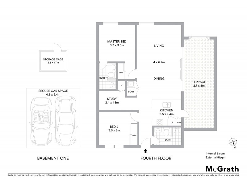 418/24 Koorine Street, Ermington NSW 2115 Floorplan