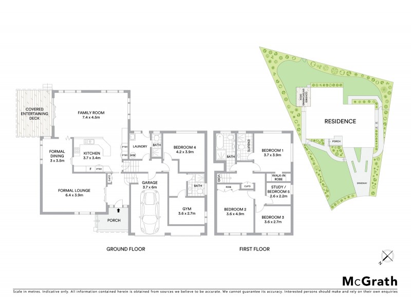 4 Kinson Crescent, Denistone NSW 2114 Floorplan