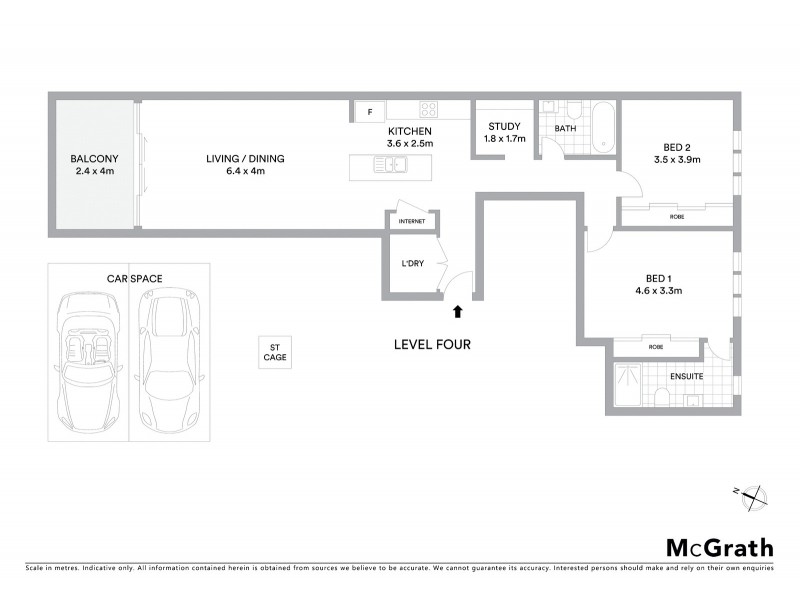 22/15 Young Road, Carlingford NSW 2118 Floorplan