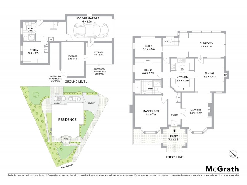 9 Sixth Avenue, Denistone NSW 2114 Floorplan