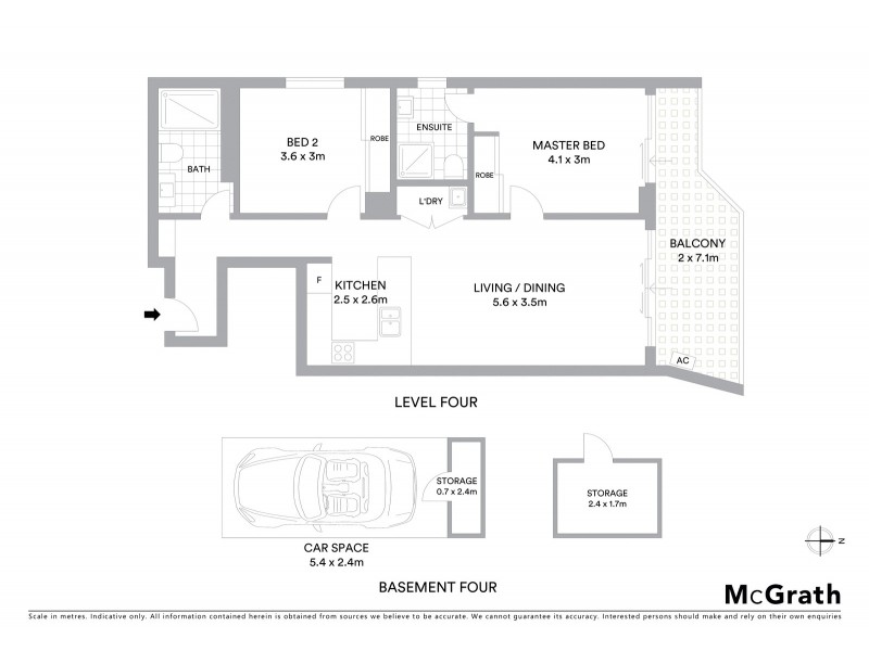 401/11 Hassall Street, Parramatta NSW 2150 Floorplan