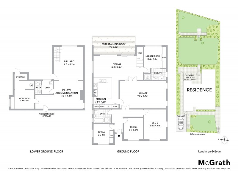 57 Bellevue Avenue, Denistone NSW 2114 Floorplan