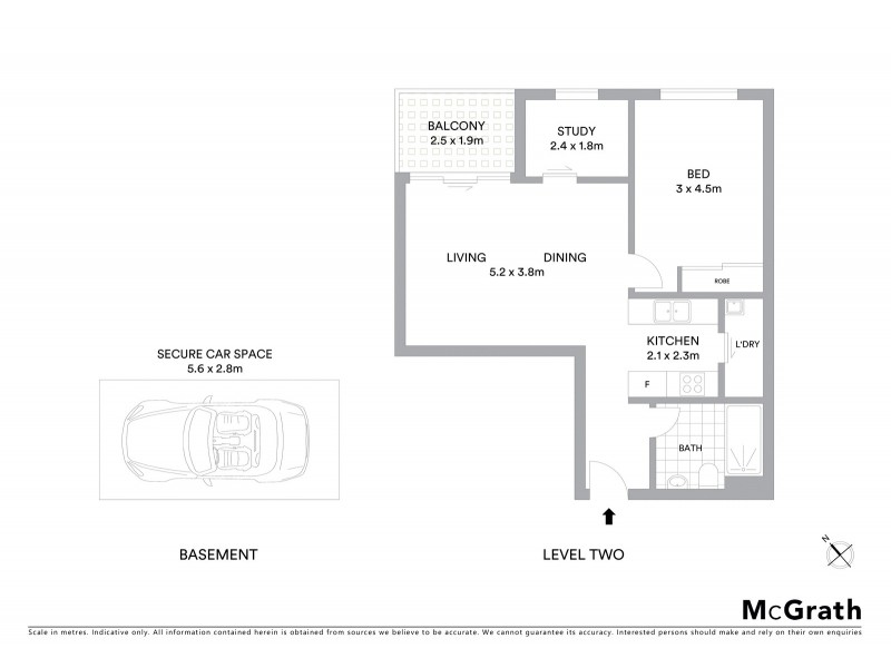 234/9 Alma Road, Macquarie Park NSW 2113 Floorplan