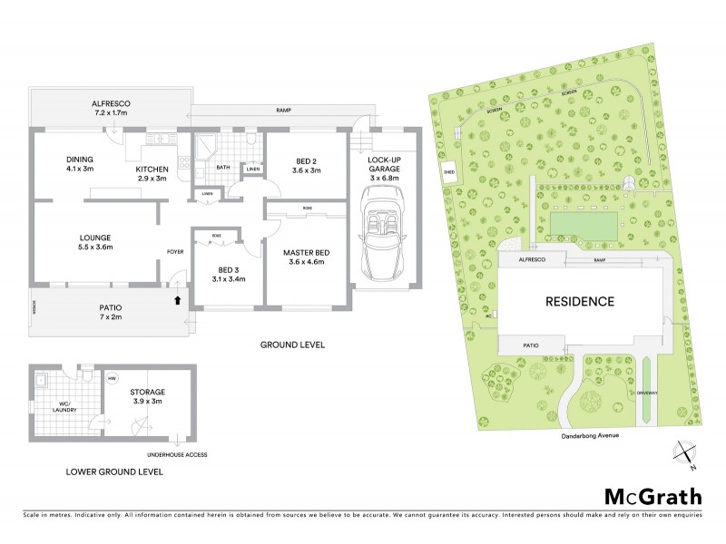 45 Dandarbong Avenue, Carlingford NSW 2118 Floorplan