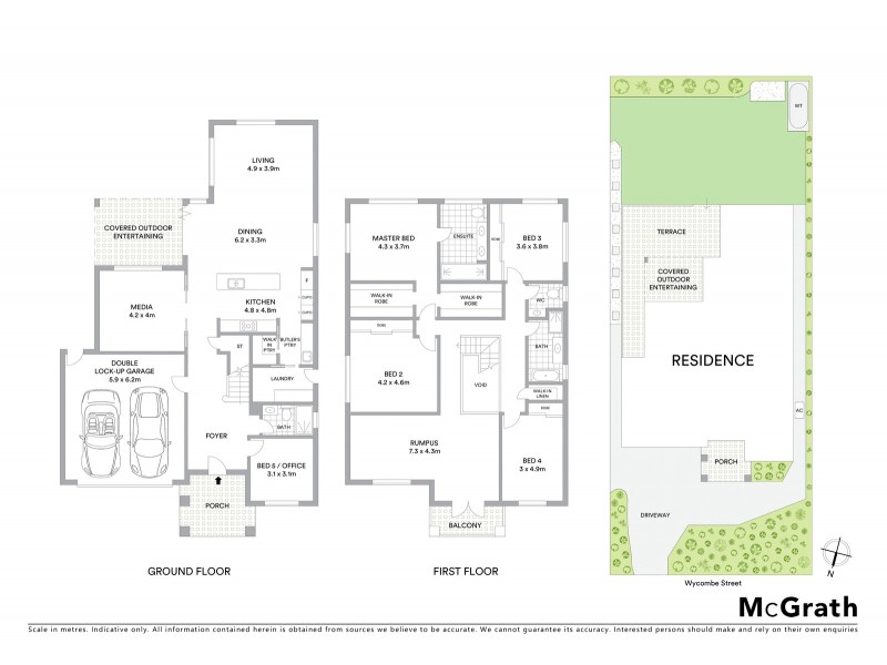 15A Wycombe Street, Epping NSW 2121 Floorplan