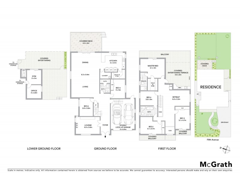21 Fifth Avenue, Denistone NSW 2114 Floorplan