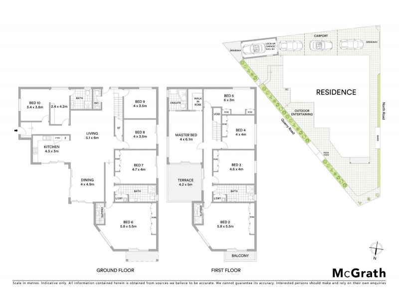115 North Road, Ryde NSW 2112 Floorplan