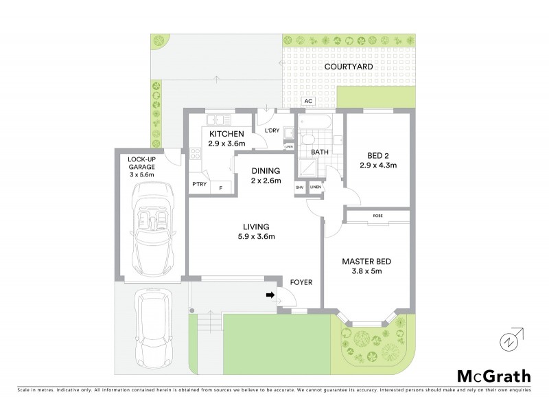 2/577 Blaxland Road, Eastwood NSW 2122 Floorplan