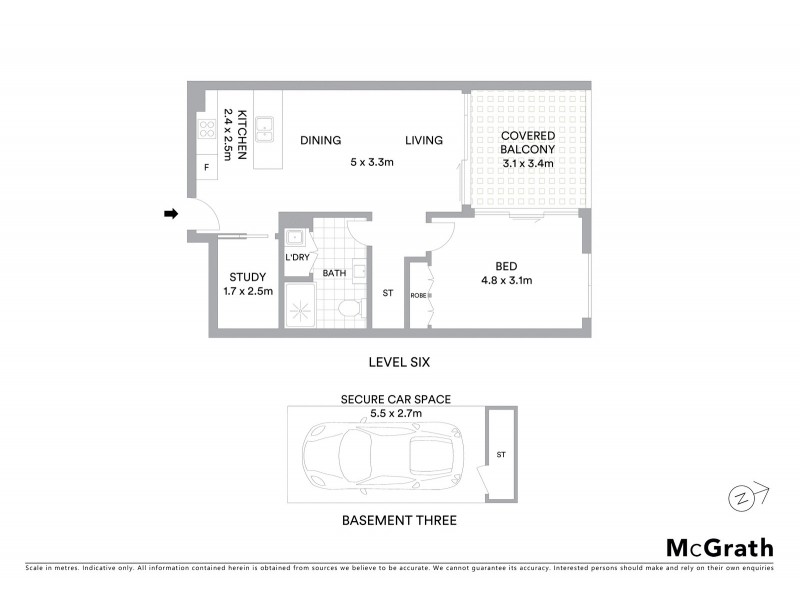 603/2 Chester Street, Epping NSW 2121 Floorplan