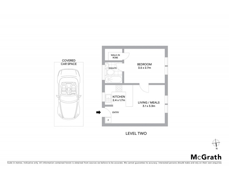 14/50 Carlisle Street, St Kilda VIC 3182 Floorplan