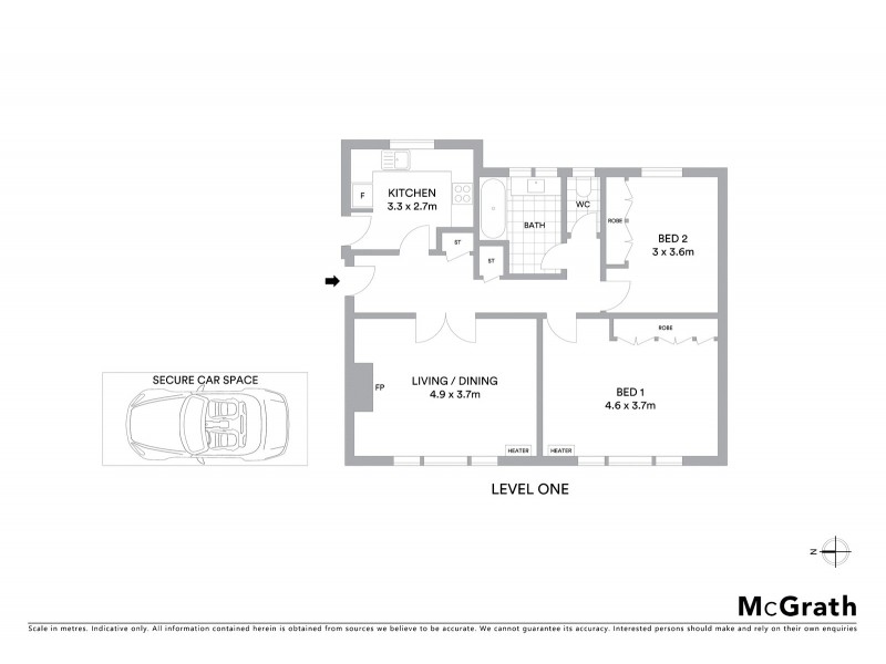 6/39A Balaclava Road, St Kilda East VIC 3183 Floorplan
