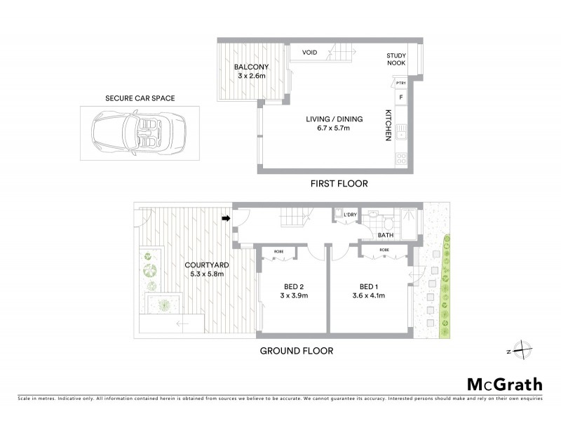 7/84 Westbury Street, Balaclava VIC 3183 Floorplan