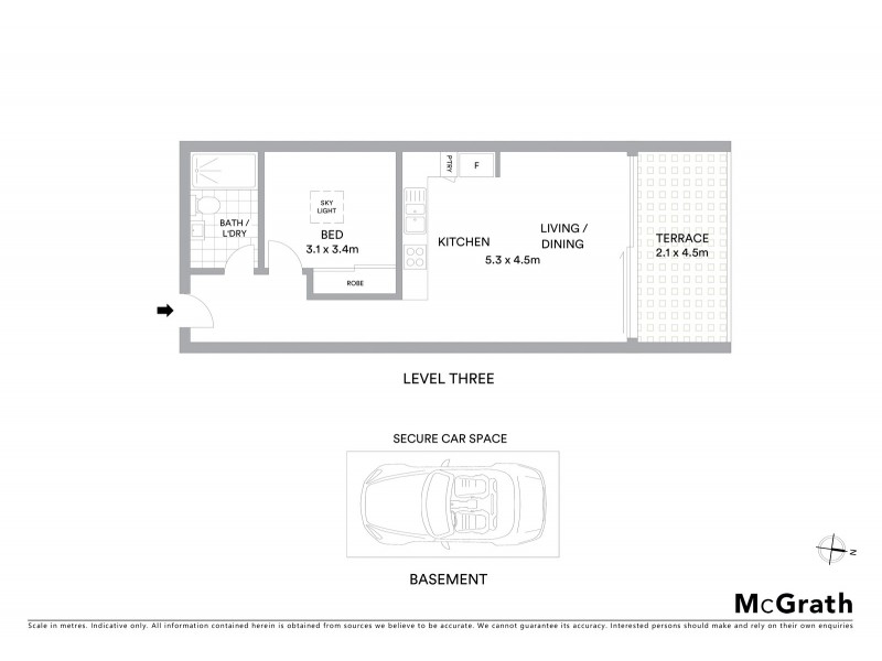 310/126 Chapel Street, St Kilda VIC 3182 Floorplan