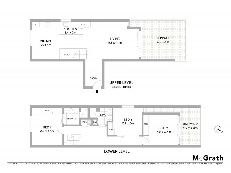 301/2 Albert Street, St Kilda VIC 3182 Floorplan