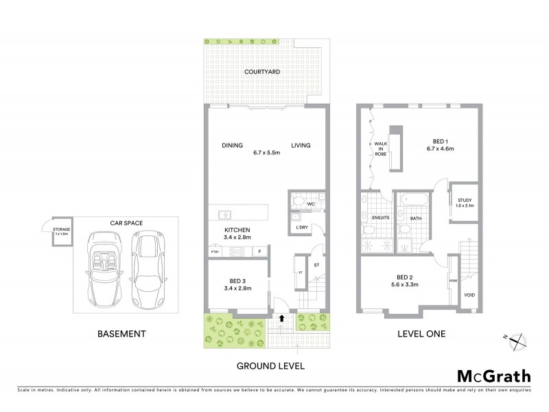 11C Hartpury Avenue, Elwood VIC 3184 Floorplan