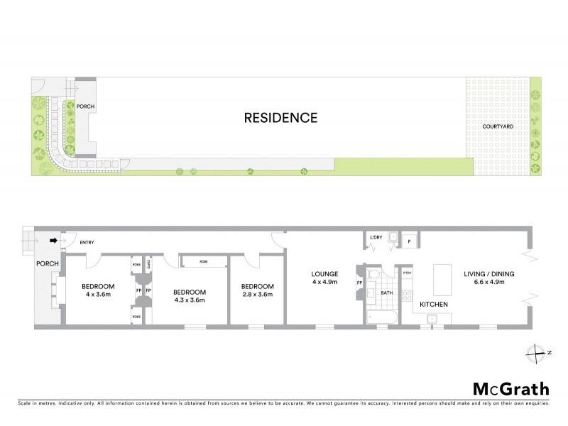 6 Godfrey Avenue, St Kilda East VIC 3183 Floorplan