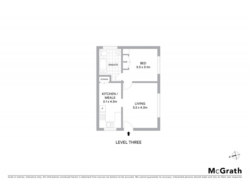 11/126 Inkerman Street, St Kilda VIC 3182 Floorplan