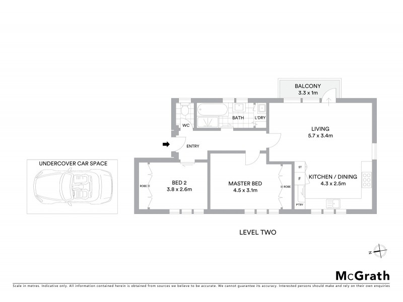 7/10 Wrexham Road, Windsor VIC 3181 Floorplan