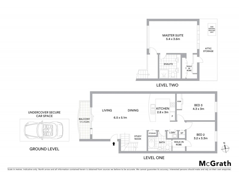 48/30 Porter Street, Prahran VIC 3181 Floorplan