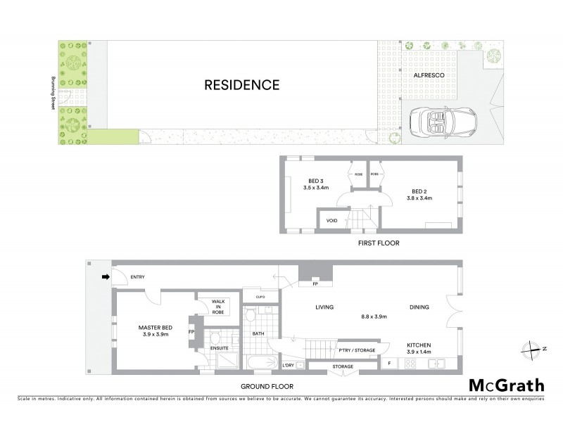 46 Brunning Street, Balaclava VIC 3183 Floorplan