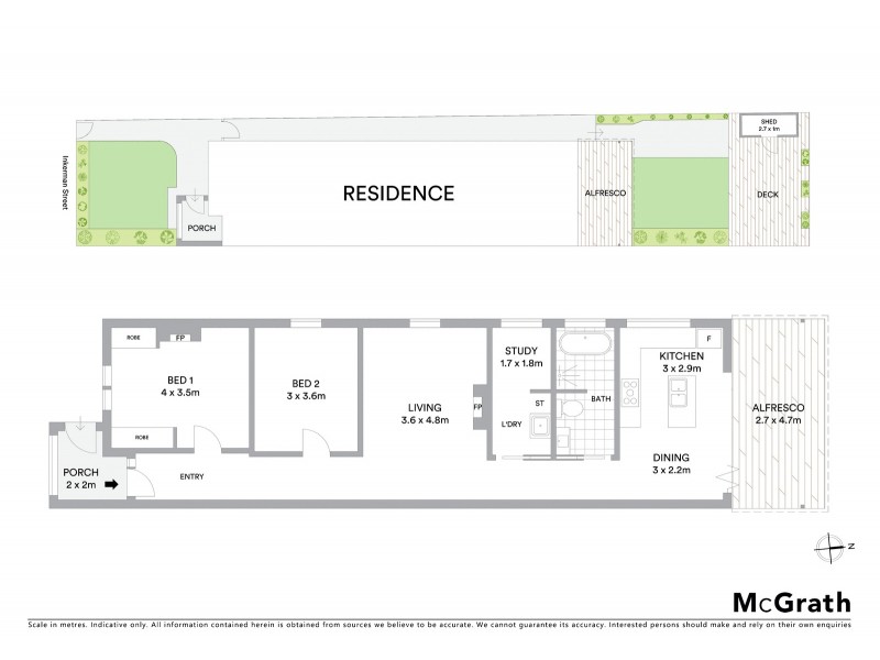 354 Inkerman Street, St Kilda East VIC 3183 Floorplan
