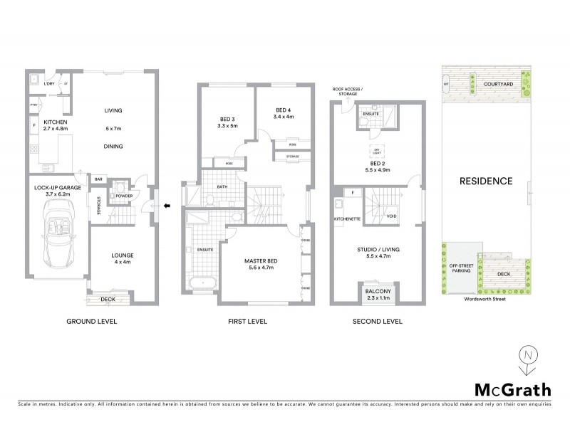 39 Wordsworth Street, St Kilda VIC 3182 Floorplan