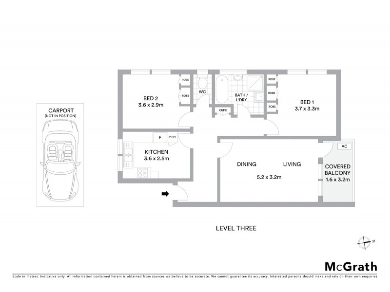 12/154 Alma Road, St Kilda East VIC 3183 Floorplan