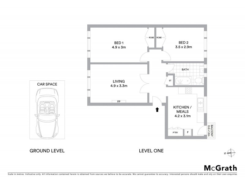 5/108 Westbury Street, Balaclava VIC 3183 Floorplan