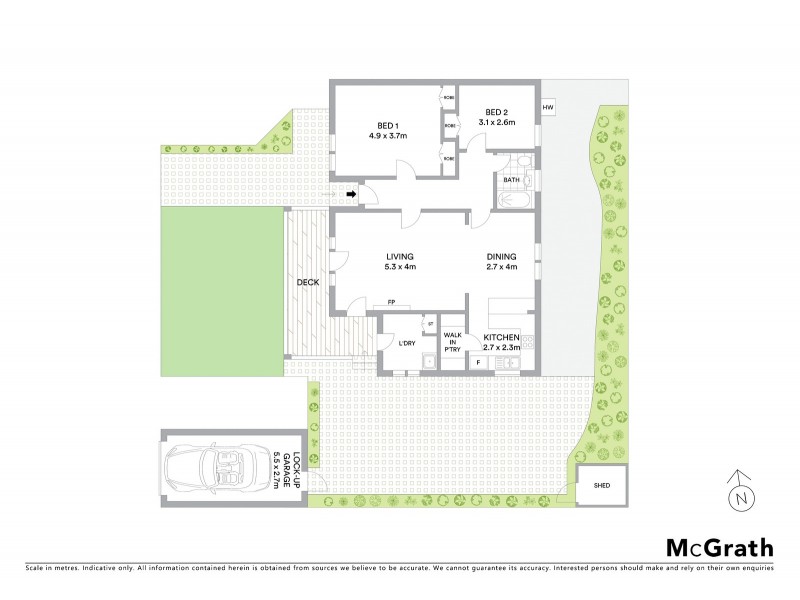2/1A Pilley Street, St Kilda East VIC 3183 Floorplan