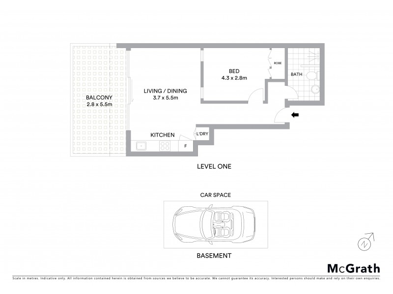 110/72 Acland Street, St Kilda VIC 3182 Floorplan