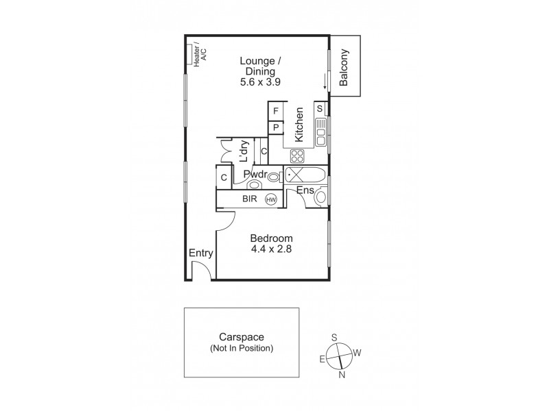 7/212 Inkerman Street, St Kilda East VIC 3183 Floorplan
