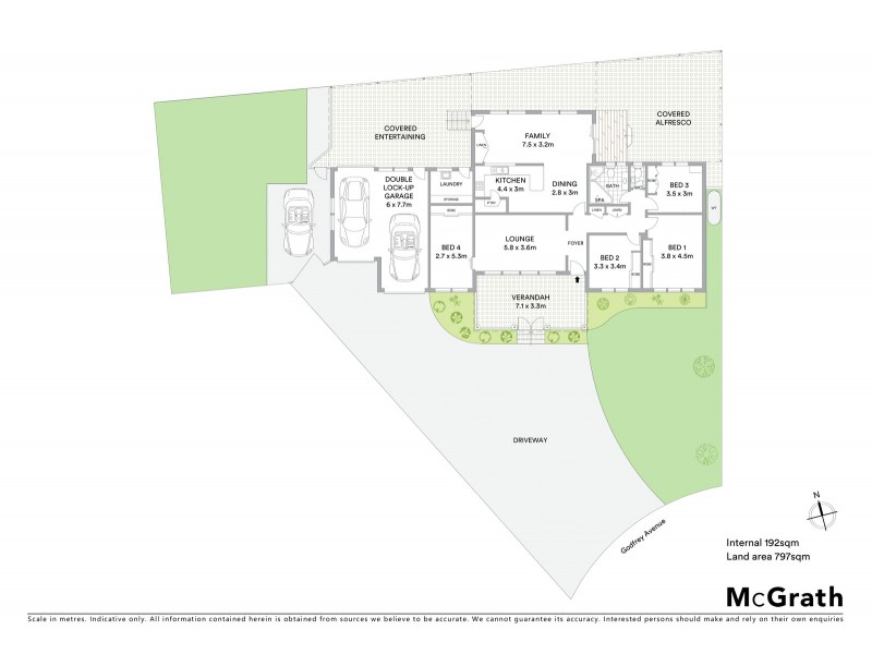 9 Godfrey Avenue, West Hoxton NSW 2171 Floorplan