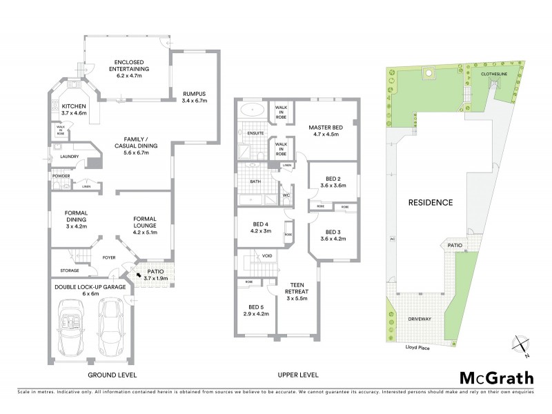 7 Lloyd Place, Casula NSW 2170 Floorplan