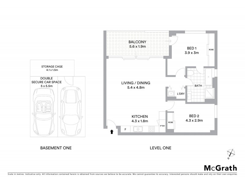 46/17 Warby Street, Campbelltown NSW 2560 Floorplan