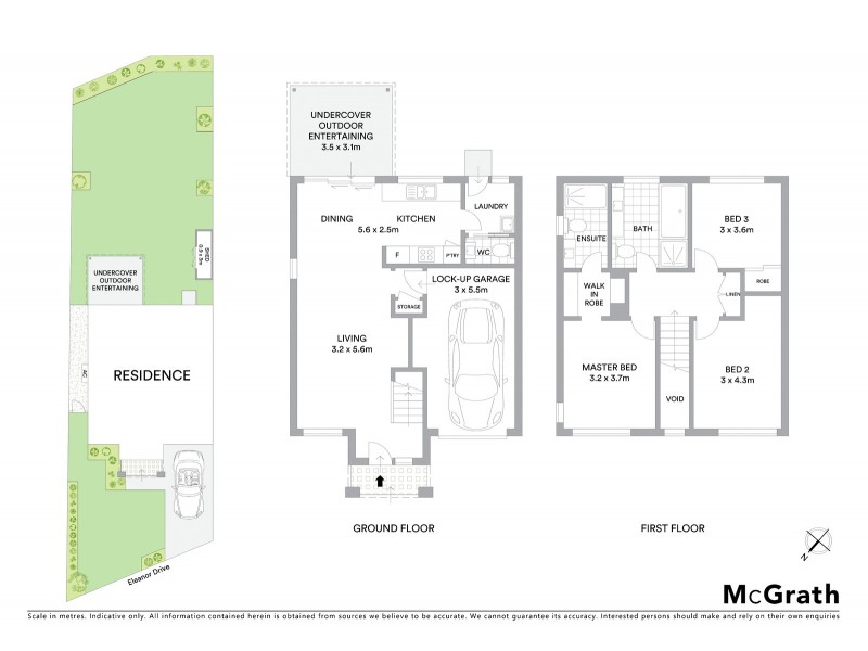 34 Eleanor Drive, Glenfield NSW 2167 Floorplan
