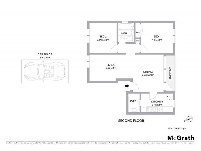 16/25 Norfolk Street, Liverpool NSW 2170 Floorplan