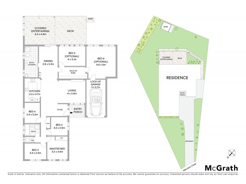 5 Marciano Close, Edensor Park NSW 2176 Floorplan