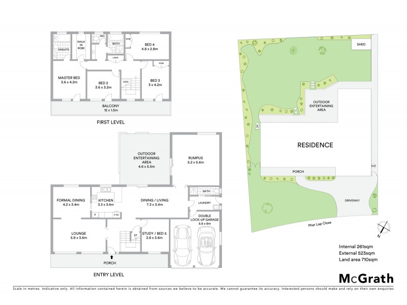 15 Phar Lap Close, Casula NSW 2170 Floorplan