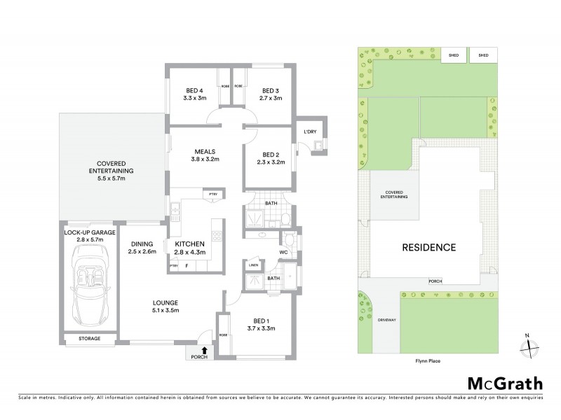 15 Flynn Place, Bonnyrigg Heights NSW 2177 Floorplan