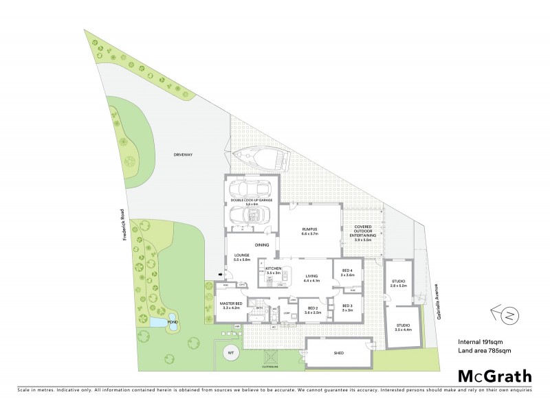 43 Gabriella Avenue, Cecil Hills NSW 2171 Floorplan