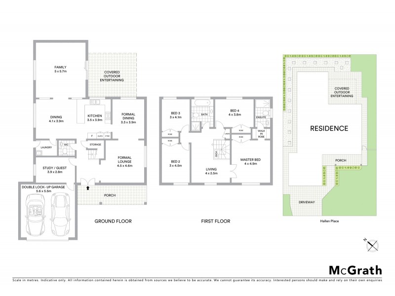 12 Hallen Place, West Hoxton NSW 2171 Floorplan