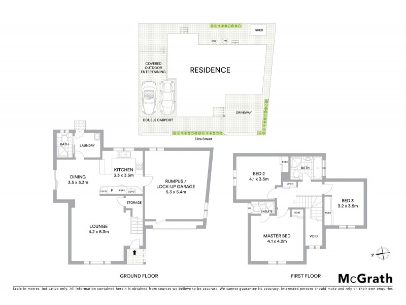 50 Eliza Street, Fairfield Heights NSW 2165 Floorplan