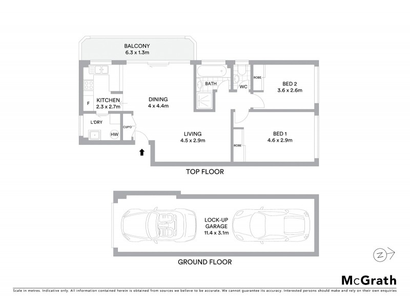 19/138 Moore Street, Liverpool NSW 2170 Floorplan