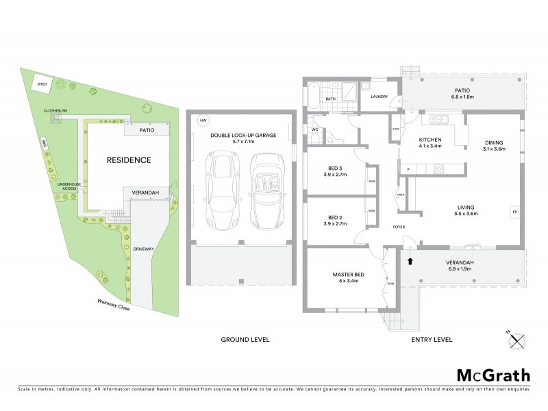 6 Walmsley Close, Prairiewood NSW 2176 Floorplan