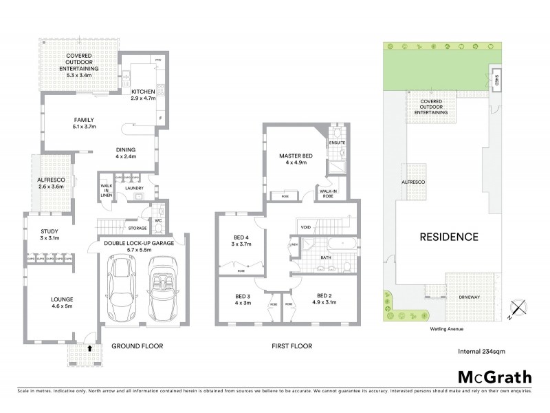 6 Watling Avenue, West Hoxton NSW 2171 Floorplan