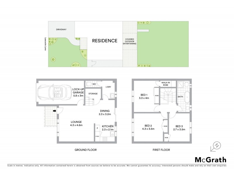 1/29 Leacocks Lane, Casula NSW 2170 Floorplan