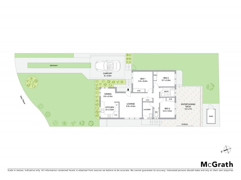 10 Day Place, Minto NSW 2566 Floorplan
