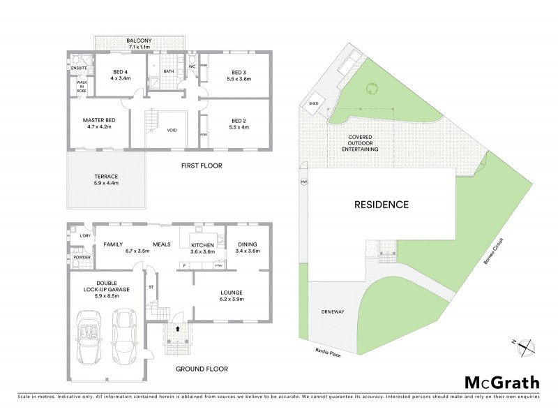 10 Bardia Place, Bossley Park NSW 2176 Floorplan